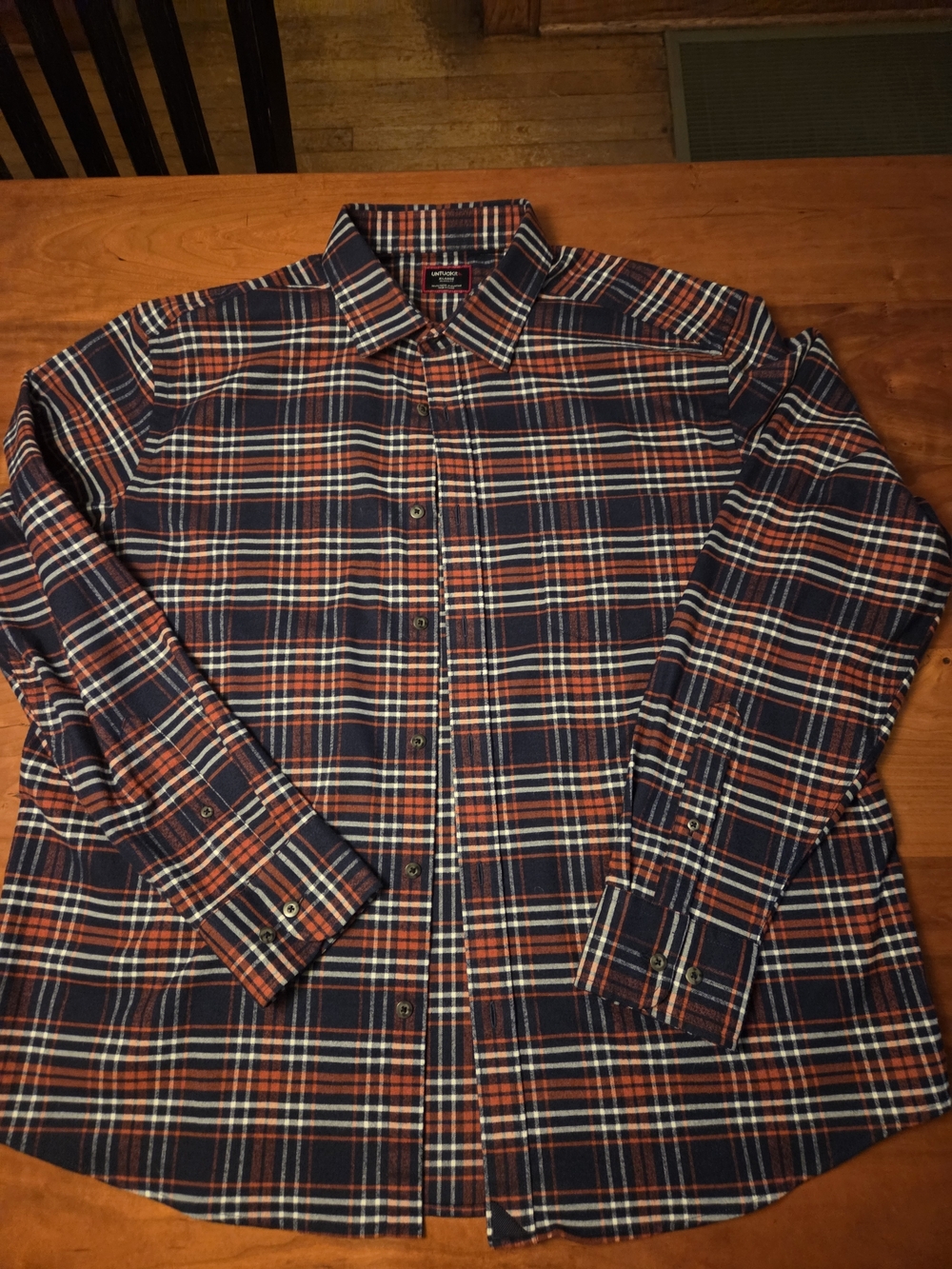 Men's Untuckit Relaxed Fit Button Up Shirt Style- Trezari